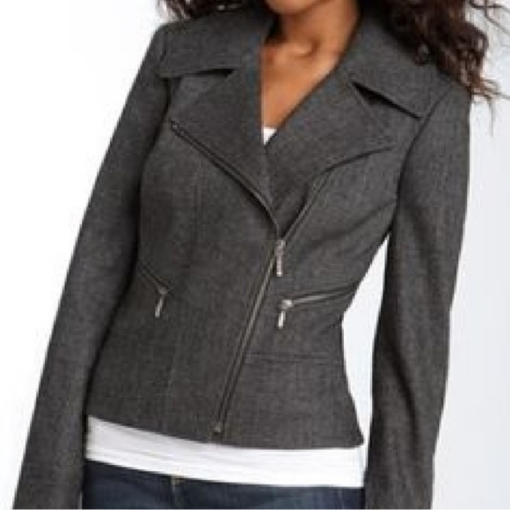 Halogen Asymmetrical Moto Jacket